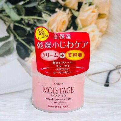 ☆潼漾小舖☆ 日本 KRACIE葵緹亞 Moistage 抗皺精華乳/超潤化妝水/超潤乳液 三款可選