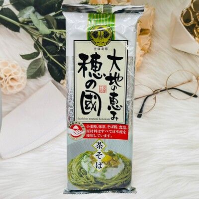 ☆潼漾小舖☆ 日本 葵食品 大地恩惠 茶蕎麥麵 240g 抹茶麵 茶麵 蕎麥麵