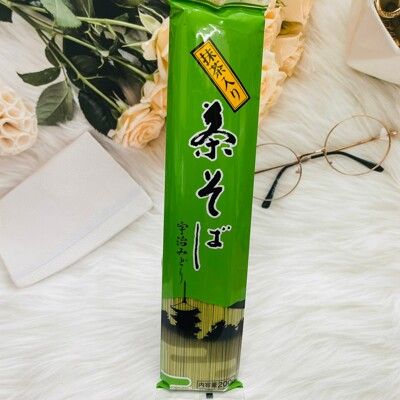 ☆潼漾小舖☆ 日本 Kanesu製麵 宇治茶麵 蕎麥麵 200g 日本蕎麥麵 宇治抹茶添加