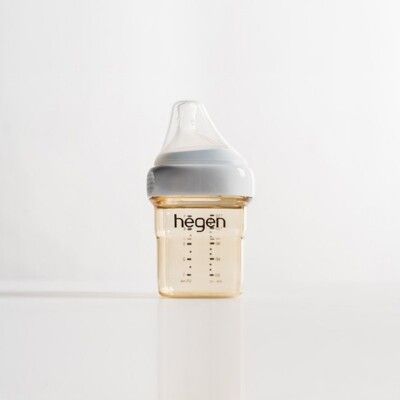 【hegen】  金色奇蹟PPSU多功能方圓型寬口奶瓶 150ml