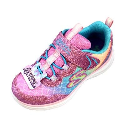 (AZ) SKECHERS 女童 運動鞋 休閒鞋 GLIMMER KICKS 81444NLPMT