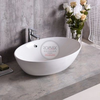 【洗樂適衛浴】ROMAX檯上盆、碗公盆、立體盆RD103(不含龍頭)60X43公分