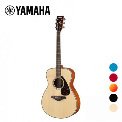 【敦煌樂器】YAMAHA FS820 民謠木吉他 多色款