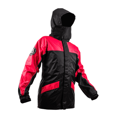 【JAP騎士精品】SOL SR-5 運動型雨衣 黑/紅 兩件式雨衣 雙側開 防風防水透氣 機車雨衣