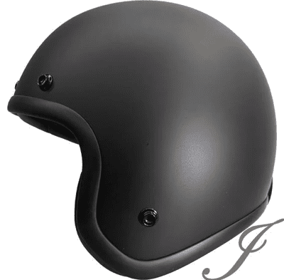 【JAP騎士精品】EVO CA310 精裝 黑邊 消光黑 騎士復古帽 安全帽