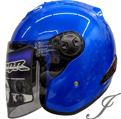 【JAP騎士精品】CBR S70素色 勁戰藍 內襯全可拆洗 半罩 安全帽