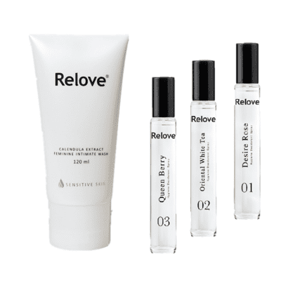 Relove 私密低敏清潔淨味抑菌套組 金盞花凝露120ml + G7噴霧 15ml