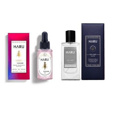 HARU DESIRE 玫瑰 激潮熱感 情趣液 30ml+費洛蒙 男性香水-禁果效應 40ml