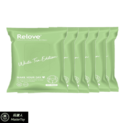 Relove 私密肌 30秒 面膜 濕紙巾 (六入組)