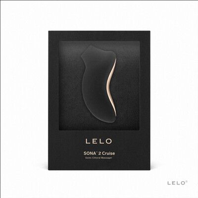 LELO-SONA 2 Cruise 索娜二代 加強版 聲波 吮吸式 按摩器-黑