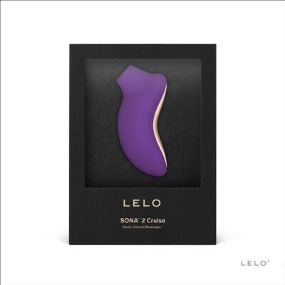 LELO-SONA 2 Cruise 索娜二代 加強版 聲波 吮吸式 按摩器-紫