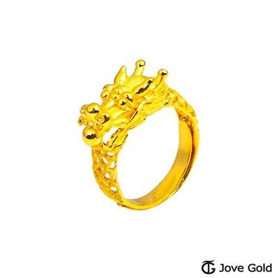 jove gold 漾金飾 祥龍瑞氣黃金戒指現貨+預購