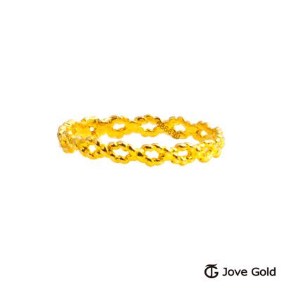 Jove Gold 漾金飾 纏綿黃金戒指