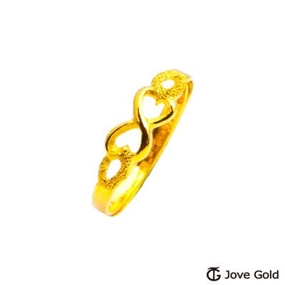 Jove Gold 漾金飾 幸福無限黃金戒指