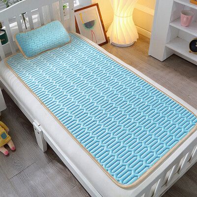 【雅曼斯Amance】平單式超涼感乳膠冰絲涼墊 - 嬰兒床(60x120cm)