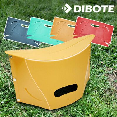 【DIBOTE迪伯特】便攜卡片折疊紙片椅 耐重100公斤