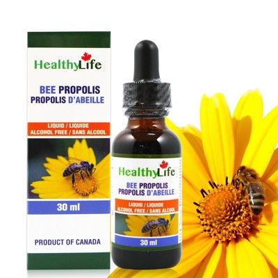 【加拿大Healthy Life】加力活蜂膠滴液Bee Propolis(30毫升/瓶)