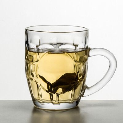 【泰國UNION】凹凸馬克杯 287ml 啤酒杯 飲料杯 水杯 玻璃馬克杯 玻璃杯