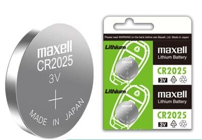 maxell 麥克賽爾 3V鋰電池 CR2025 (5顆)