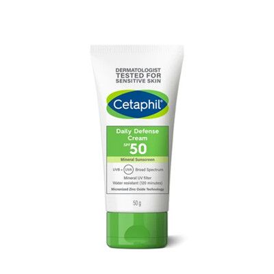 Cetaphil舒特膚 輕透物理低敏防曬霜PA++++ 50ml