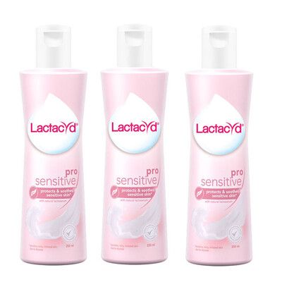 Lactacyd立朵舒 私密潔浴露(加倍修護)250ml【3入特惠組】