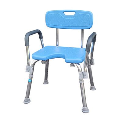 【海夫健康生活館】YAHO 耀宏 鋁合金浴室椅 扶手可拆(YH122-2)