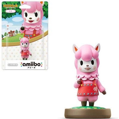 任天堂 AMIIBO 明星大亂鬥系列 動物森友會 日版  羊駝夫婦 麗莎