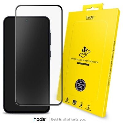 hoda｜ 0.33mm 滿版玻璃保護貼 亮面款 for Samsung A55/A35