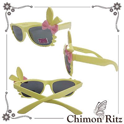 【Chimon Ritz】甜心兔兔帥氣貓兒童太陽眼鏡/墨鏡