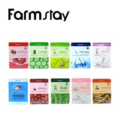 【韓國FarmStay】經典熱賣面膜-10款