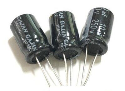 電解電容 250v10uF 尺寸:10X15 台製 (10PCS/拍)