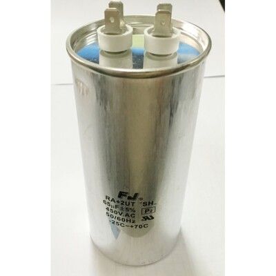 AC運轉電容 冷氣壓縮機 馬達 65uf 450V 尺寸:58*130(mm)