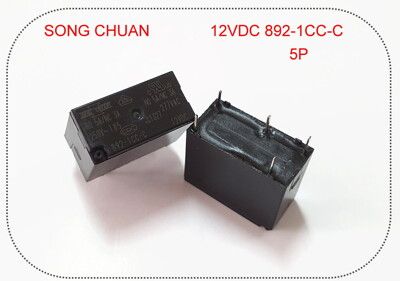 松川SONG CHUAN 繼電器 892-1CC-1C 12VDC