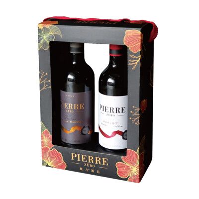 【扶桑花禮盒組】夏凡 PIERRE ZERO 經典/珍藏無酒精風味飲２入組