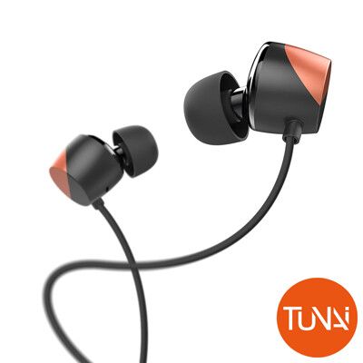 【TUNAI】太鼓低音增強耳機 閃酷橘 公司貨 cTH001-S-OR