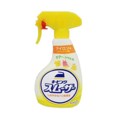 日本花王Smoother衣物平整助燙劑綠色清香400ml(全新包裝新上市)