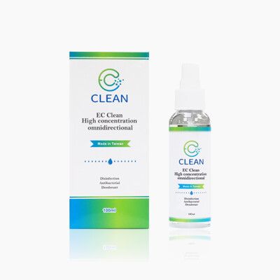 【 EC CLEAN 】高濃縮超氧水外出隨身瓶(100ml/瓶)