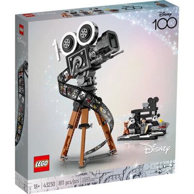 現貨  LEGO 樂高 迪士尼系列 43230  Disney-華特迪士尼復古膠卷攝影機