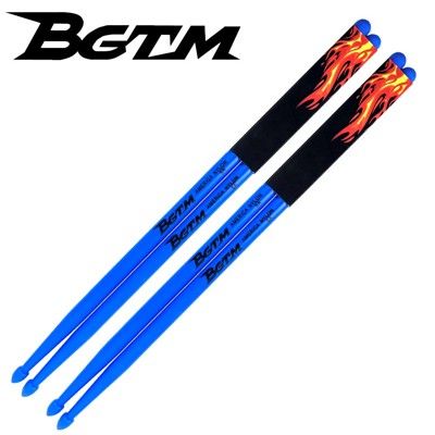 BGTM嚴選AMERICA NYLON-5A尼龍鼓棒-藍色