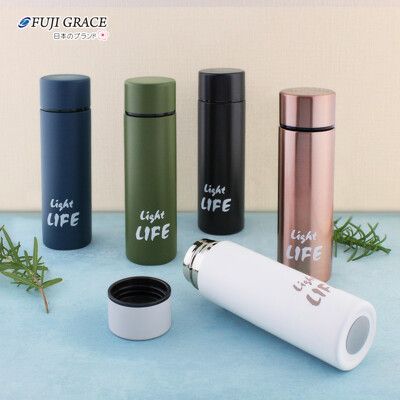 【FUJI-GRACE】316不鏽鋼輕巧保溫口袋瓶140ml