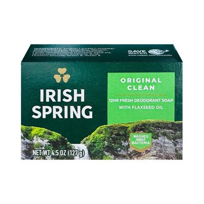 【Irish Spring】清香體香皂4.5oz(127g)