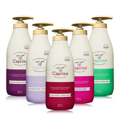 【Caprina】山羊奶泡澡沐浴乳(多款任選) 800ml/27oz