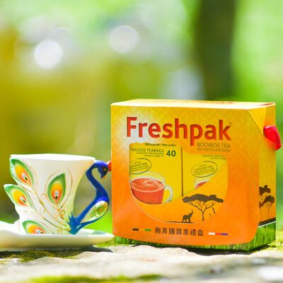 即期品【Freshpak】南非國寶茶(博士茶) RooibosTea 禮盒組-效期20251002