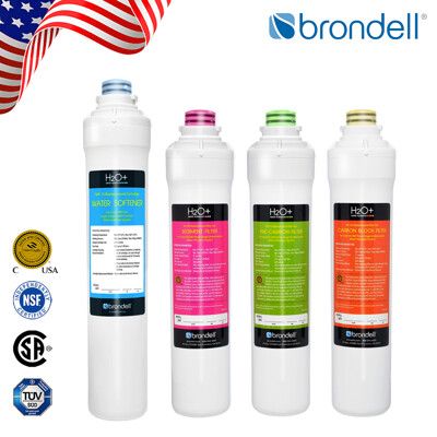 *硬水區專用【Brondell】美國邦特爾四階全效生飲濾菌濾芯