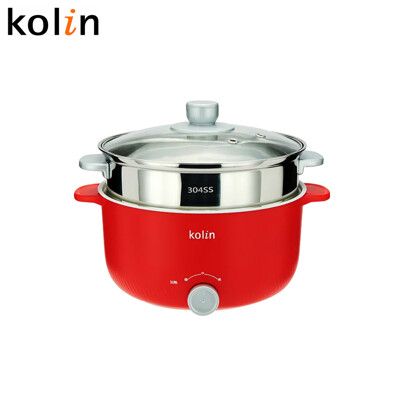 電器妙妙屋-【Kolin 歌林】3.6L陶瓷蒸煮電火鍋(KHL-MN3612)