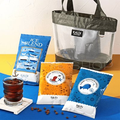 日本限定 防水透視  🇯🇵 KALDI  防水托特包 手拎包 購物袋 午餐袋 水餃包 手提包