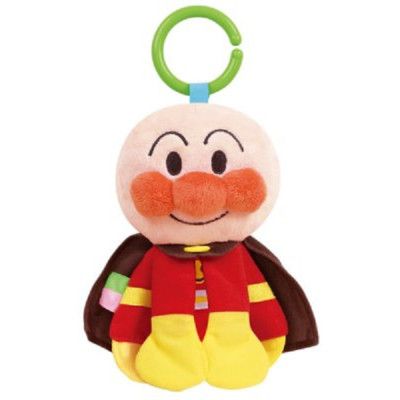 日本進口 BANDIA 麵包超人 Anpanman 嬰兒車 絨毛玩具 娃娃 吊飾 嬰幼兒玩具