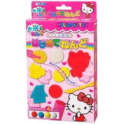 日本銀鳥 GINCHO Hello Kitty 凱蒂貓 米黏土模具4色+壓模組