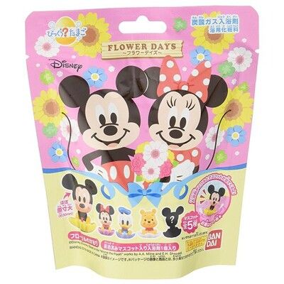 日本 Disney 迪士尼卡通玩具入浴球 沐浴球 泡澡球 入浴球 泡泡球 入浴劑