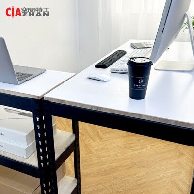 【空間特工】150x60x75cm L型轉角辦公桌【台灣製造】工作桌 電腦桌 角鋼桌 書櫃桌 轉角桌